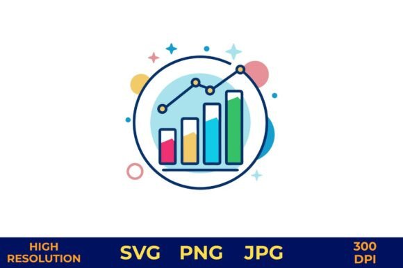 Business Growth Chart with Rising Bars Graphics and Illustrations Review
