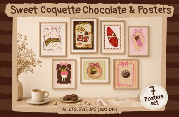Cute Coquette Chocolate Posters Wall Art Review