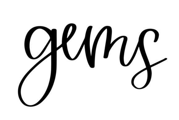 Gems Graphics for Crafts and Editorial Design
