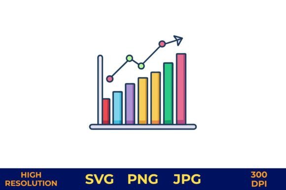 Rising Business Growth Chart Vector Graphics and Illustrations Review