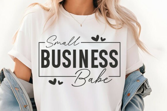 Small Business Babe SVG Graphics for Crafts