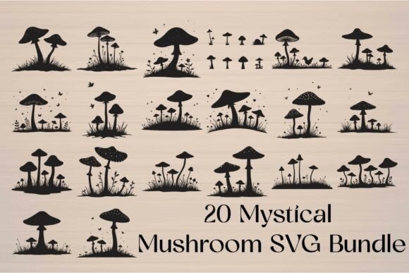 Vintage Mushroom SVG Bundle Review